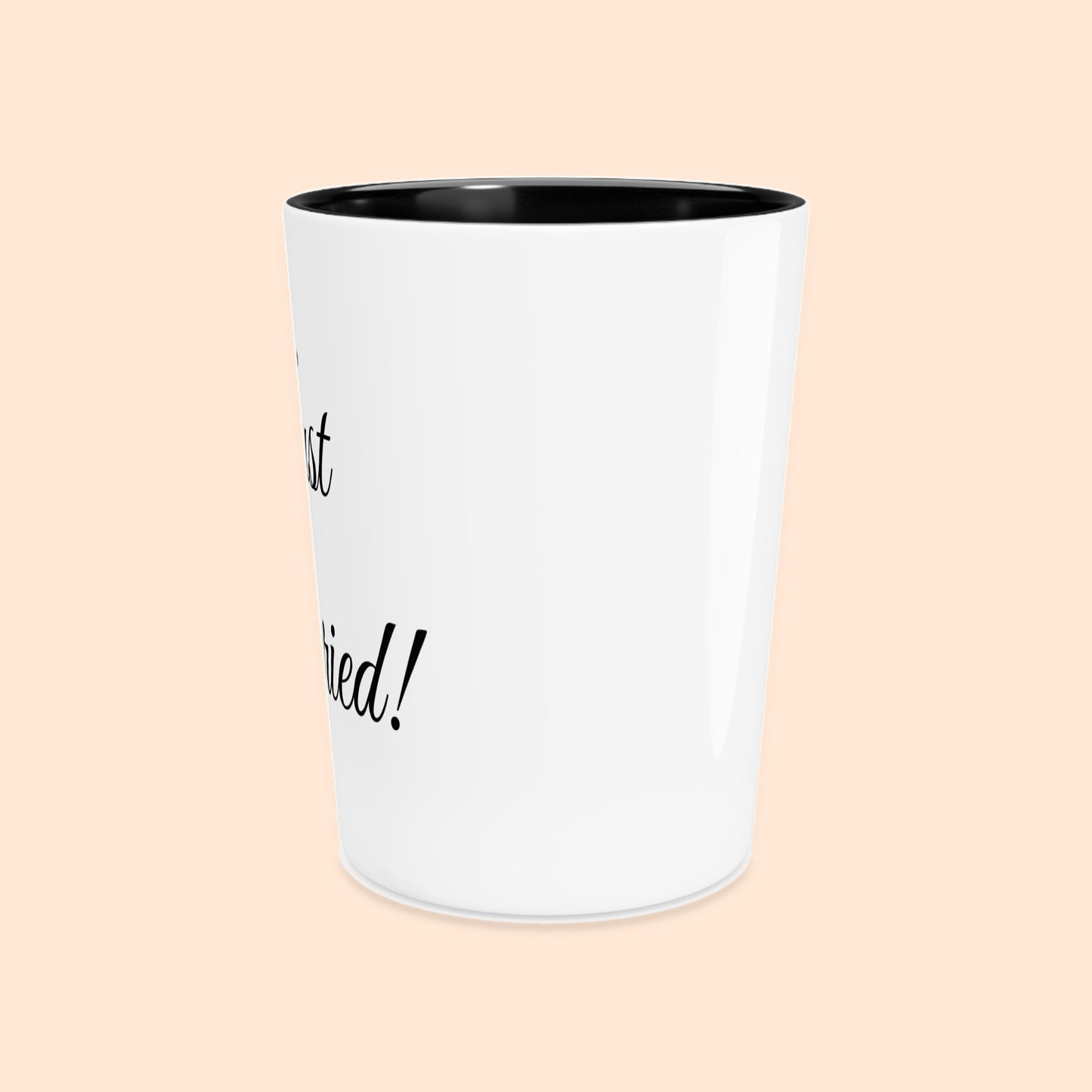 Personalized Printed Ceramic Shot Glass