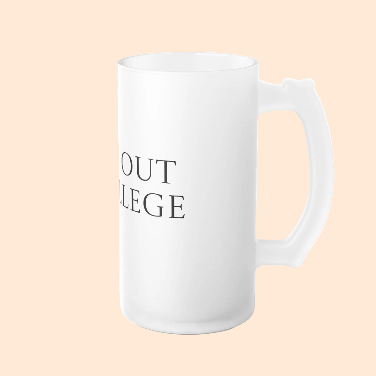 Personalized Frosted Mug