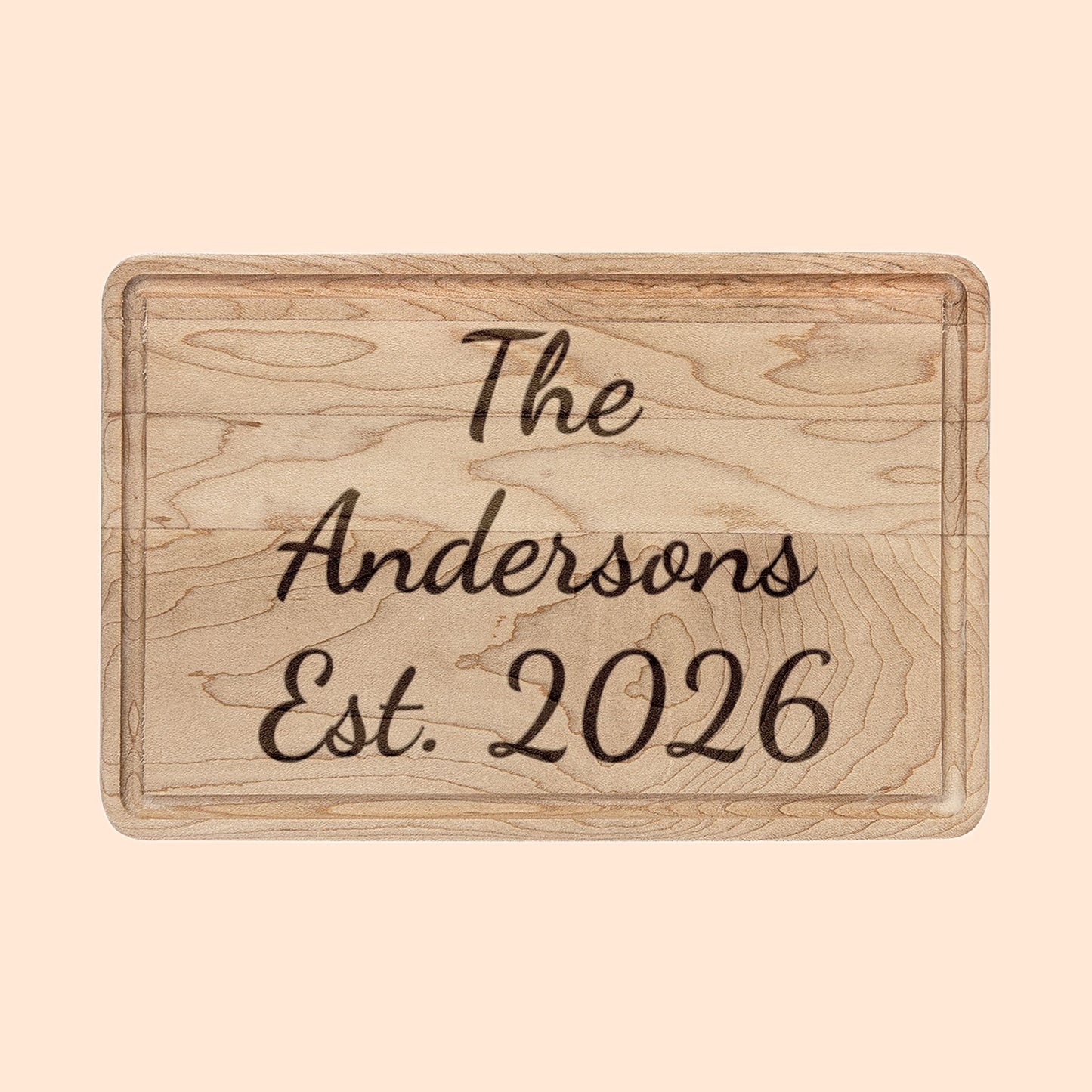 Personalized Engraved Cutting Board